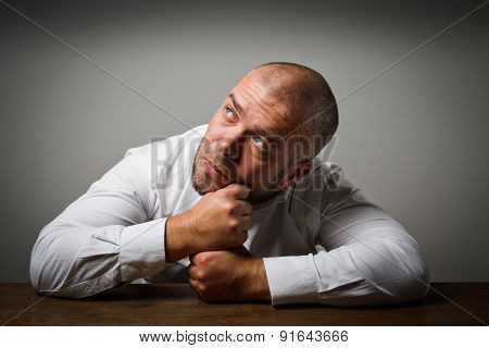 Man In Thoughts.
