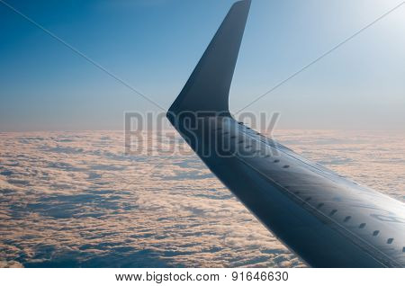 Above the clouds