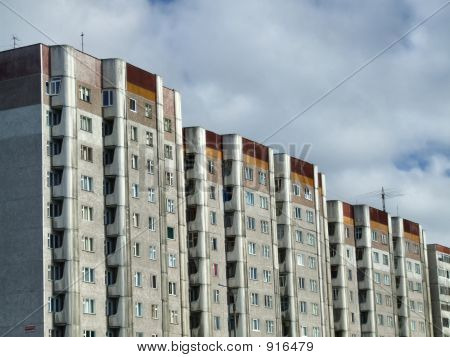 Starých komunistických mrakodrapy