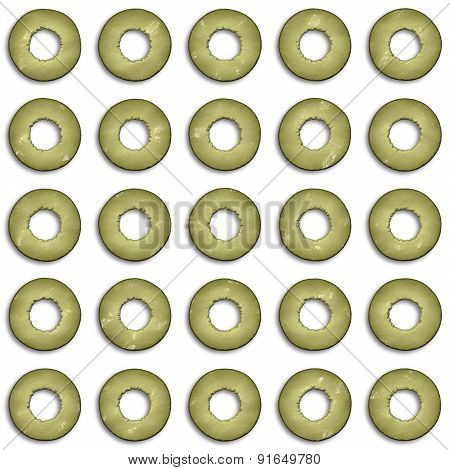 Sliced Fruits Generated Texture
