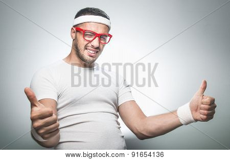 Funny Sport Man