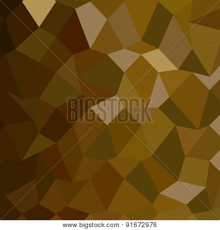 Olive Drab Abstract Low Polygon Background