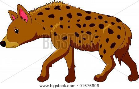 Cartoon a hyena