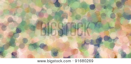 colorful bokeh