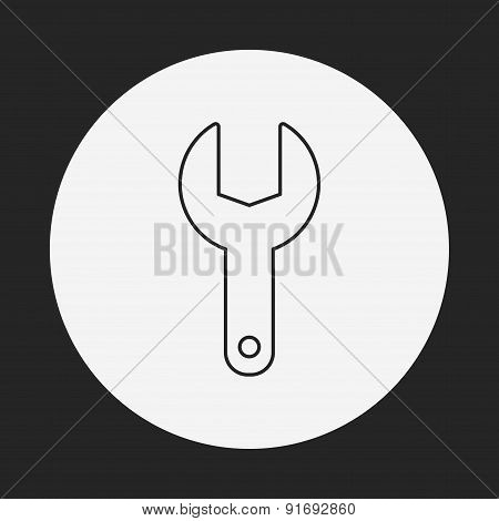 Screwdrivers Line Icon