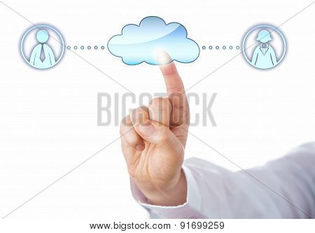 Contacting A Female And A Male Peer In The Cloud