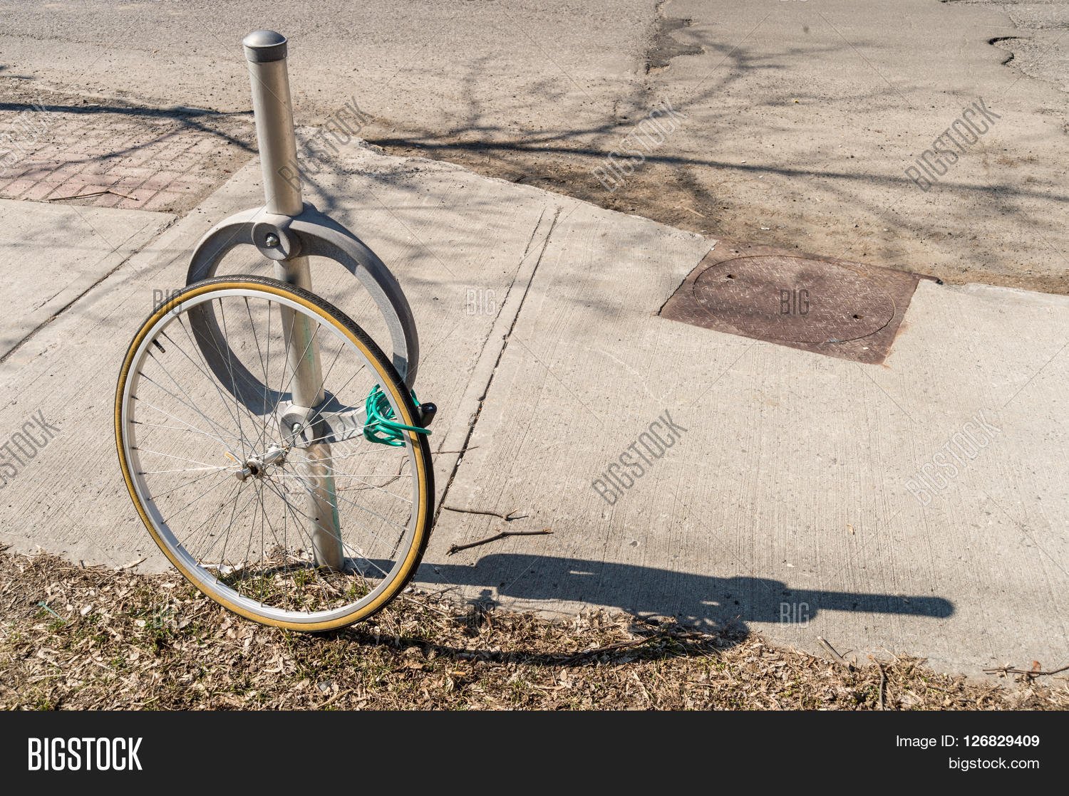 Bike Theft Locked Image & Photo (Free Trial) Bigstock