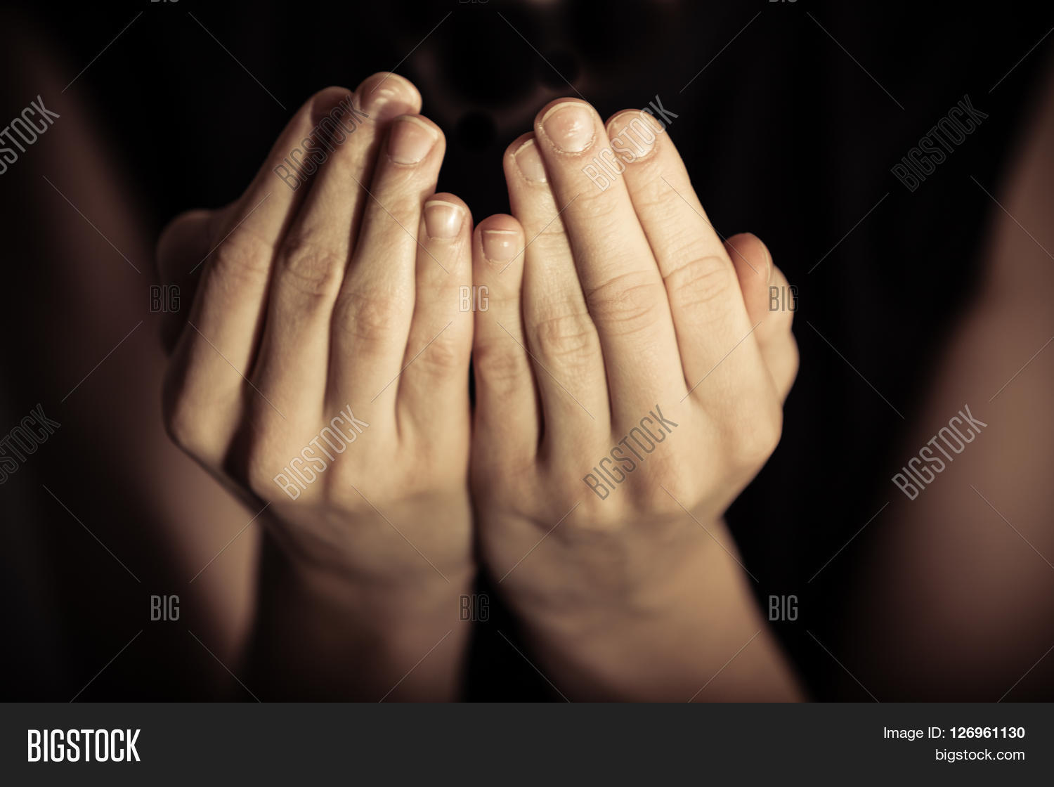 Palms Prayer Image & Photo (Free Trial) Bigstock