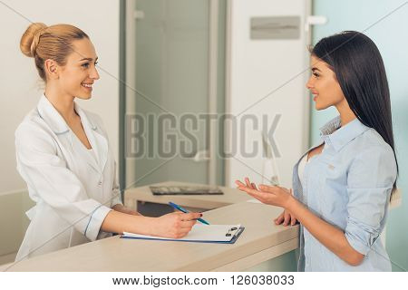 Woman At The Doctor