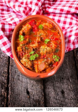Gulash In Bowl