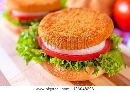 Fried Fishburger