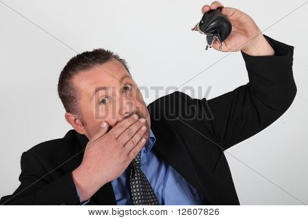 Retrato de un hombre endeudado