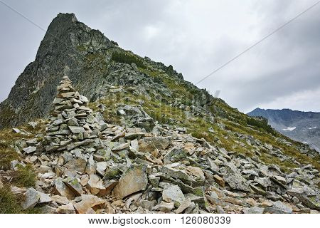 Clouds over Kralev Dvor Peak, Pirin Mountain, Bulgaria