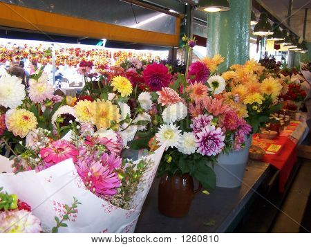 Blumensträusse @ Markt