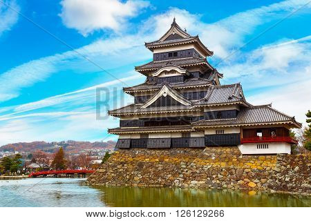 Matsumoto Castle in Matsumoto City, Nagano, Japan