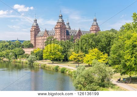 Frankfurt Johannisburg palace, Aschaffenburg Germany