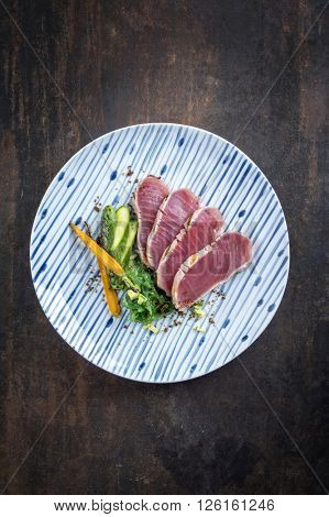 Tuna Filet with Vegetable