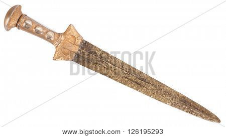 Ancient short sword dagger old knife