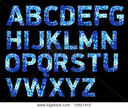 Carattere Discoblue.