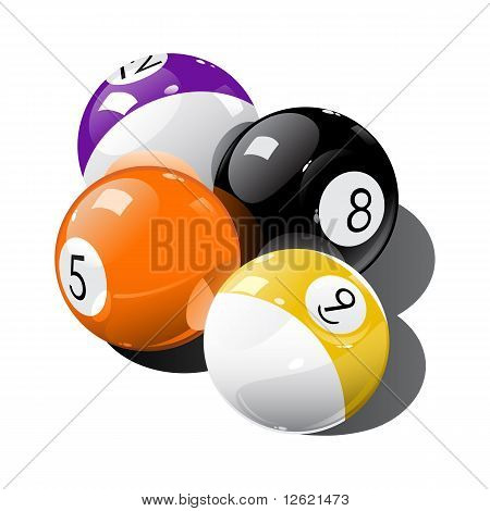 Pool balls