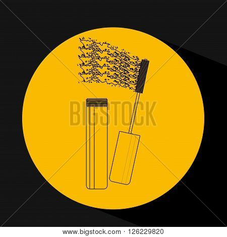 make-up product design, vector illustration eps10 graphic
