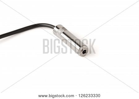 A Standard Female 3.5Mm Audio Socket In Metal Housing