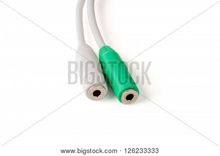3.5Mm Socket Cable For Mic Input And Headphone Output