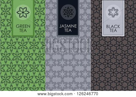 tea label templates