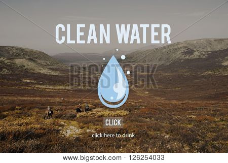 Clean Water Alternative Energy H2o Concept