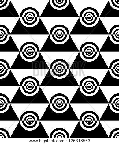 Seamless decorative design. Vector illustration of a background