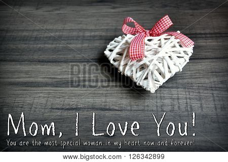 You are the most special woman in my heart