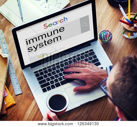 Immune System Healthcare Disease Antibody Concept