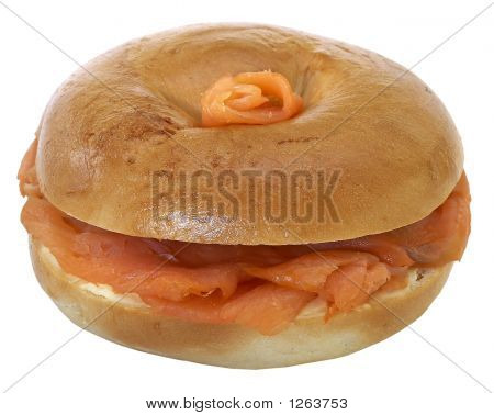 Bagel แซลมอนรมควัน