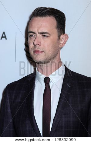 NEW YORK, NY - APRIL 18: Colin Hanks  attends the 'Elvis & Nixon' Premiere during the 2016 Tribeca Film Festival at BMCC John Zuccotti Theater on April 18, 2016 in New York City