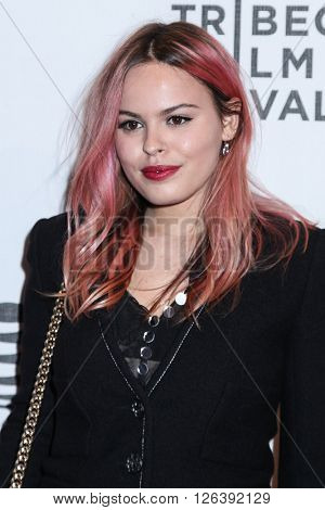 NEW YORK, NY - APRIL 18: Atlanta de Cadenet Taylor  attends the 'Elvis & Nixon' Premiere during the 2016 Tribeca Film Festival at BMCC John Zuccotti Theater on April 18, 2016 in New York City