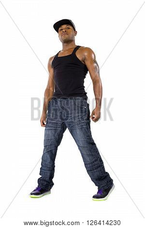 Hip Hop choreography teacher showing body weightloss results from dance exercise