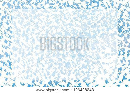 Hand Painted Frame - Abstract Background - Text Space