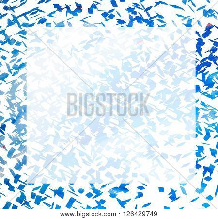 Hand Painted Frame - Abstract Background - Text Space