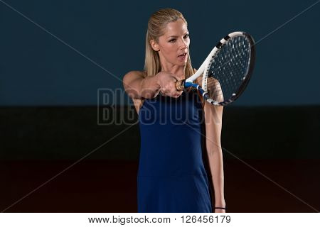 Angry Tennis Player Threatens