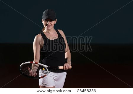 Cheerful Tennis Player