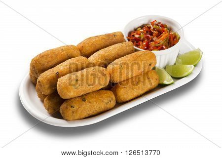Salt Cod Fritters.