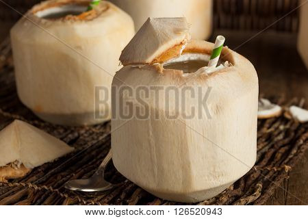 Raw White Young Coconut Drink