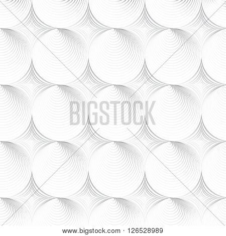 White geometric texture - a seamless vector background