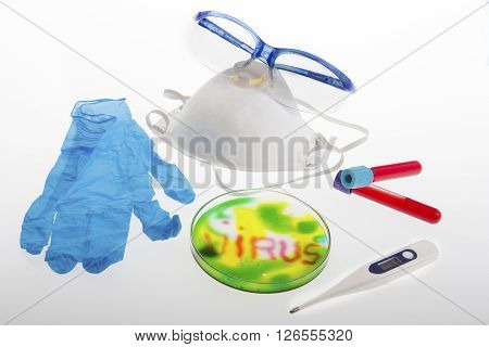 Medical object to analyse and prevent from  virus  and ebola virus