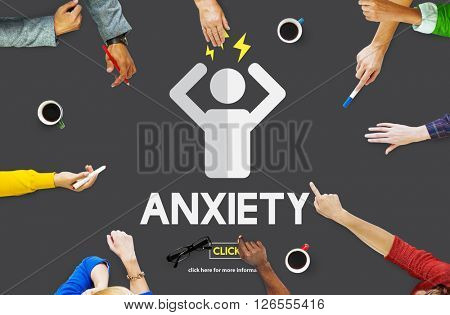 Anxiety Angst Disorder Stress Tension Concept