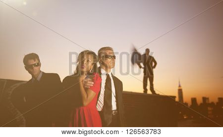 Hero showing up when damsel in distress is in need.
