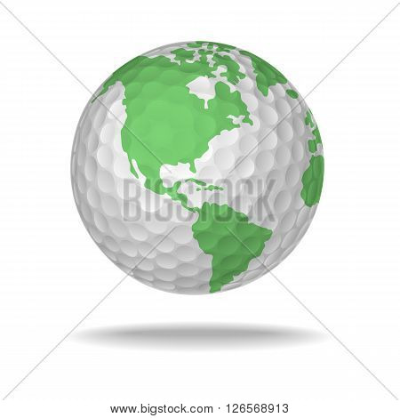 Golf Ball Globe