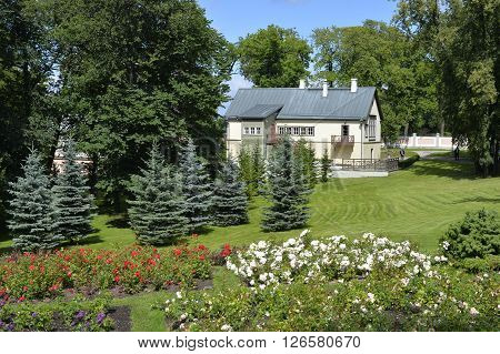 August, 2015  - Tallinn, Estonia. Kadriorg  park in Tallinn is the Catherine's Valley commissioned by the Russian Czar Peter the Great.