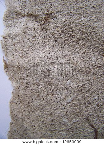 Carta con bordo naturale