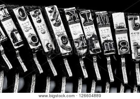 types of a typewriter
